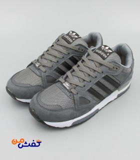 کفش اسپرت پرش مدل ZX750 رنگ طوسی مشکی کد 1346