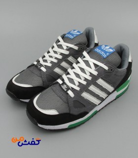 کفش اسپرت پرش مدل ZX750 رنگ طوسی سبز کد 1350